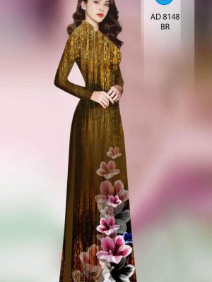 Vải áo dài hoa in 3D thiết kế 2020 AD 8148 33 1599123235 446 Vai ao dai hoa in 3D thiet ke 2020 AD