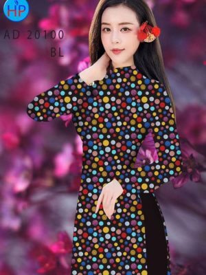 Vải áo dài chấm bi mới ra AD 20100 28 1599123586 613 Vai ao dai cham bi moi ra AD 20100