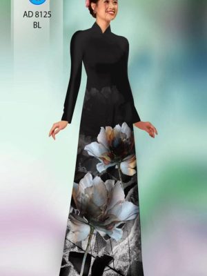 Vải áo dài hoa in 3D mới ra AD 8125 22 1599124145 343 Vai ao dai hoa in 3D moi ra AD 8125