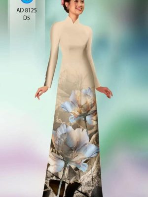 Vải áo dài hoa in 3D mới ra AD 8125 28 1599124146 341 Vai ao dai hoa in 3D moi ra AD 8125