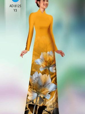 Vải áo dài hoa in 3D mới ra AD 8125 24 1599124146 429 Vai ao dai hoa in 3D moi ra AD 8125
