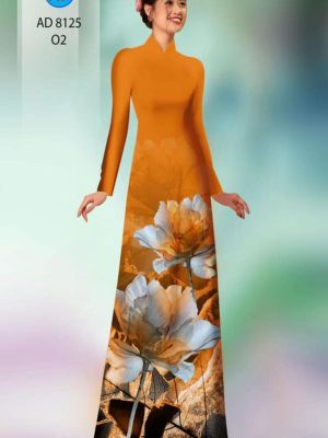 Vải áo dài hoa in 3D mới ra AD 8125 27 1599124146 582 Vai ao dai hoa in 3D moi ra AD 8125
