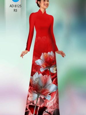 Vải áo dài hoa in 3D mới ra AD 8125 38 1599124148 171 Vai ao dai hoa in 3D moi ra AD 8125