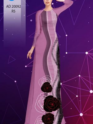 Vải áo dài hoa hồng thiết kế 2020 AD 20092 27 1599124492 202 Vai ao dai hoa hong thiet ke 2020 AD 20092