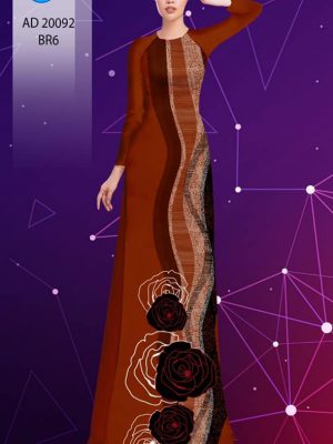 Vải áo dài hoa hồng thiết kế 2020 AD 20092 25 1599124492 476 Vai ao dai hoa hong thiet ke 2020 AD 20092