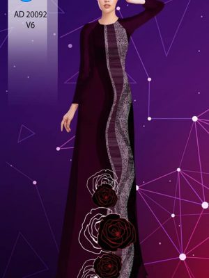 Vải áo dài hoa hồng thiết kế 2020 AD 20092 28 1599124492 669 Vai ao dai hoa hong thiet ke 2020 AD 20092
