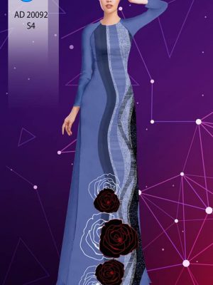 Vải áo dài hoa hồng thiết kế 2020 AD 20092 35 1599124493 702 Vai ao dai hoa hong thiet ke 2020 AD 20092