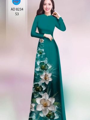 Vải áo dài hoa in 3D kiểu mới AD 8234 20 1599276882 41 Vai ao dai hoa in 3D kieu moi AD 8234