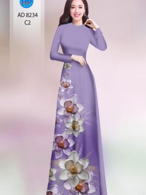 Vải áo dài hoa in 3D kiểu mới AD 8234 23 1599276882 902 Vai ao dai hoa in 3D kieu moi AD 8234