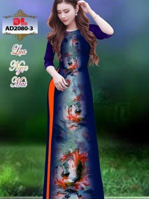 Vải Áo Dài Lụa Ngọc Mai Hoa In 3D mới ra AD 2080 13 1599447948 573 Vai Ao Dai Lua Ngoc Mai Hoa In 3D moi