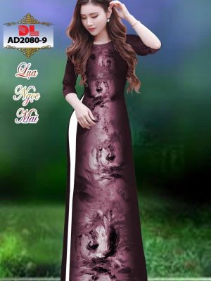 Vải Áo Dài Lụa Ngọc Mai Hoa In 3D mới ra AD 2080 17 1599447949 314 Vai Ao Dai Lua Ngoc Mai Hoa In 3D moi
