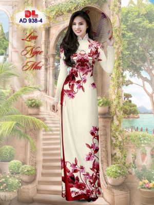 Vải Áo Dài Lụa Ngọc Mai Hoa In 3D mới ra AD 938 8 1599448134 189 Vai Ao Dai Lua Ngoc Mai Hoa In 3D moi