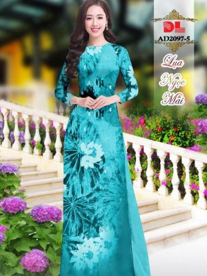 Vải Áo Dài Lụa Ngọc Mai Hoa In 3D kiểu mới AD 2097 10 1599448307 547 Vai Ao Dai Lua Ngoc Mai Hoa In 3D kieu