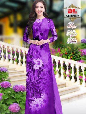 Vải Áo Dài Lụa Ngọc Mai Hoa In 3D kiểu mới AD 2097 15 1599448307 805 Vai Ao Dai Lua Ngoc Mai Hoa In 3D kieu