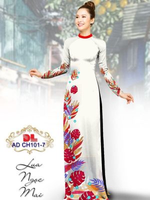 Vải Áo Dài Lụa Ngọc Mai Hoa In 3D mới ra AD CH101 11 1599448576 140 Vai Ao Dai Lua Ngoc Mai Hoa In 3D moi