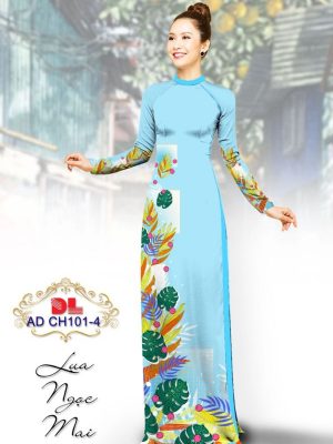 Vải Áo Dài Lụa Ngọc Mai Hoa In 3D mới ra AD CH101 12 1599448576 37 Vai Ao Dai Lua Ngoc Mai Hoa In 3D moi