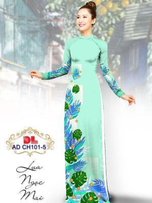 Vải Áo Dài Lụa Ngọc Mai Hoa In 3D mới ra AD CH101 15 1599448577 692 Vai Ao Dai Lua Ngoc Mai Hoa In 3D moi