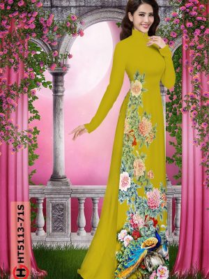 Vải áo dài chim công mới ra AD HT5113 19 1599451696 750 Vai ao dai chim cong moi ra AD HT5113