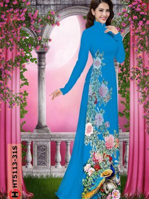 Vải áo dài chim công mới ra AD HT5113 23 1599451697 692 Vai ao dai chim cong moi ra AD HT5113