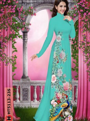 Vải áo dài chim công mới ra AD HT5113 25 1599451698 856 Vai ao dai chim cong moi ra AD HT5113
