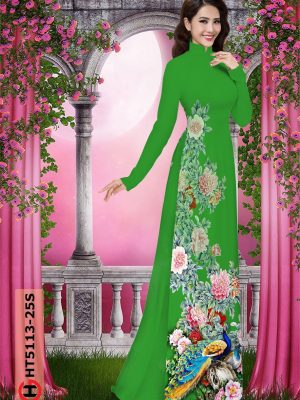 Vải áo dài chim công mới ra AD HT5113 27 1599451699 612 Vai ao dai chim cong moi ra AD HT5113