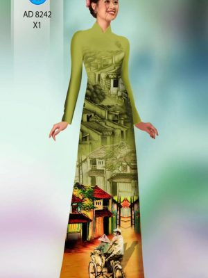 Vải áo dài phong cảnh mới ra AD 8242 21 1599451997 435 Vai ao dai phong canh moi ra AD 8242