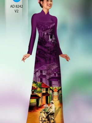 Vải áo dài phong cảnh mới ra AD 8242 23 1599451998 159 Vai ao dai phong canh moi ra AD 8242