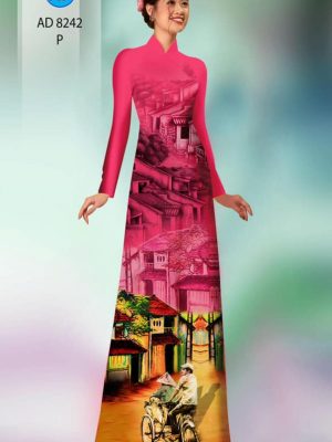 Vải áo dài phong cảnh mới ra AD 8242 26 1599451998 326 Vai ao dai phong canh moi ra AD 8242