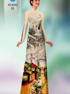 Vải áo dài phong cảnh mới ra AD 8242 25 1599451998 371 Vai ao dai phong canh moi ra AD 8242