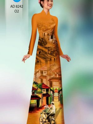 Vải áo dài phong cảnh mới ra AD 8242 28 1599451999 702 Vai ao dai phong canh moi ra AD 8242
