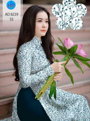 Vải áo dài hoa nhí mới ra AD 8239 28 1599452154 702 Vai ao dai hoa nhi moi ra AD 8239