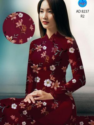 Vải áo dài hoa đều kiểu mới AD 8237 22 1599454301 278 Vai ao dai hoa deu kieu moi AD 8237
