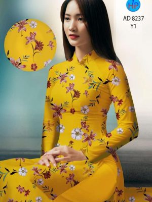 Vải áo dài hoa đều kiểu mới AD 8237 36 1599454303 737 Vai ao dai hoa deu kieu moi AD 8237