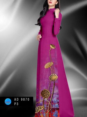 Vải áo dài hoa sen mới ra AD 9870 24 1599454436 331 Vai ao dai hoa sen moi ra AD 9870