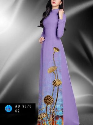 Vải áo dài hoa sen mới ra AD 9870 25 1599454436 42 Vai ao dai hoa sen moi ra AD 9870