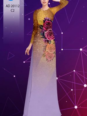 Vải áo dài hoa hồng thiết kế 2020 AD 20112 25 1599454858 394 Vai ao dai hoa hong thiet ke 2020 AD 20112