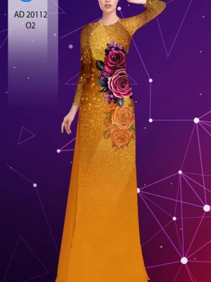 Vải áo dài hoa hồng thiết kế 2020 AD 20112 35 1599454860 206 Vai ao dai hoa hong thiet ke 2020 AD 20112