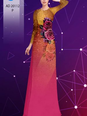 Vải áo dài hoa hồng thiết kế 2020 AD 20112 32 1599454860 795 Vai ao dai hoa hong thiet ke 2020 AD 20112