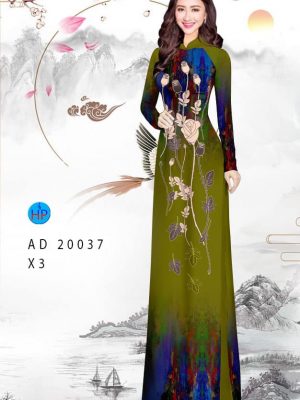 Vải áo dài hoa in 3D kiểu mới AD 20037 23 1599455115 931 Vai ao dai hoa in 3D kieu moi AD 20037