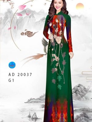 Vải áo dài hoa in 3D kiểu mới AD 20037 33 1599455116 664 Vai ao dai hoa in 3D kieu moi AD 20037