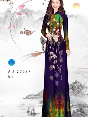 Vải áo dài hoa in 3D kiểu mới AD 20037 31 1599455116 824 Vai ao dai hoa in 3D kieu moi AD 20037