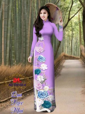 Vải Áo Dài Lụa Ngọc Mai Hoa In 3D mới ra AD CH102 12 1599532882 398 Vai Ao Dai Lua Ngoc Mai Hoa In 3D moi