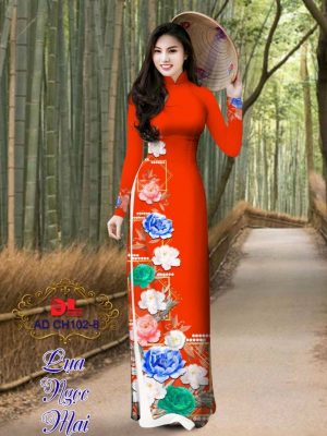 Vải Áo Dài Lụa Ngọc Mai Hoa In 3D mới ra AD CH102 14 1599532883 419 Vai Ao Dai Lua Ngoc Mai Hoa In 3D moi