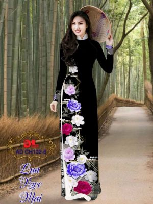 Vải Áo Dài Lụa Ngọc Mai Hoa In 3D mới ra AD CH102 17 1599532884 205 Vai Ao Dai Lua Ngoc Mai Hoa In 3D moi