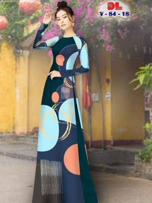 Vải Áo Dài Lụa Ngọc Mai Hoa Văn kiểu mới AD V84 44 1599533058 485 Vai Ao Dai Lua Ngoc Mai Hoa Van kieu moi