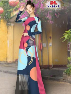 Vải Áo Dài Lụa Ngọc Mai Hoa Văn kiểu mới AD V84 45 1599533058 969 Vai Ao Dai Lua Ngoc Mai Hoa Van kieu moi
