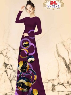 Vải Áo Dài Lụa Ngọc Mai Hoa Văn kiểu mới AD V76 17 1599533209 957 Vai Ao Dai Lua Ngoc Mai Hoa Van kieu moi