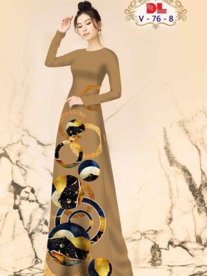 Vải Áo Dài Lụa Ngọc Mai Hoa Văn kiểu mới AD V76 23 1599533210 101 Vai Ao Dai Lua Ngoc Mai Hoa Van kieu moi