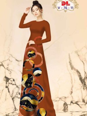 Vải Áo Dài Lụa Ngọc Mai Hoa Văn kiểu mới AD V76 24 1599533210 29 Vai Ao Dai Lua Ngoc Mai Hoa Van kieu moi