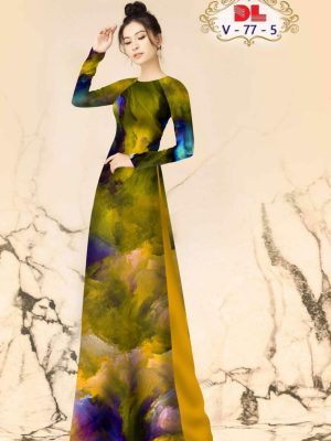 Vải Áo Dài Lụa Ngọc Mai Hoa Văn mới ra AD V77 15 1599533332 13 Vai Ao Dai Lua Ngoc Mai Hoa Van moi ra
